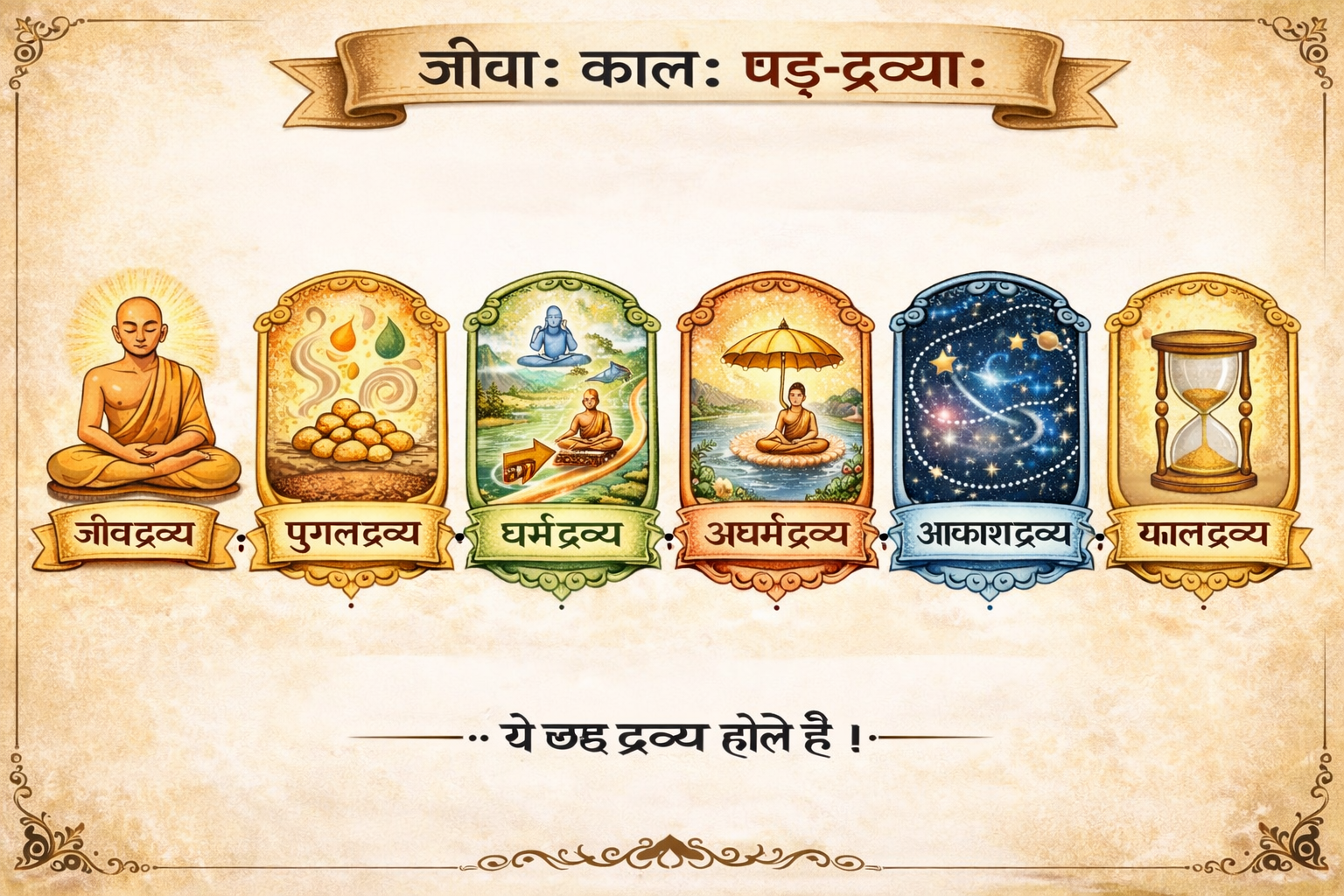 01- Tatvartha Sutra – Chapter 5 – Sutra 3