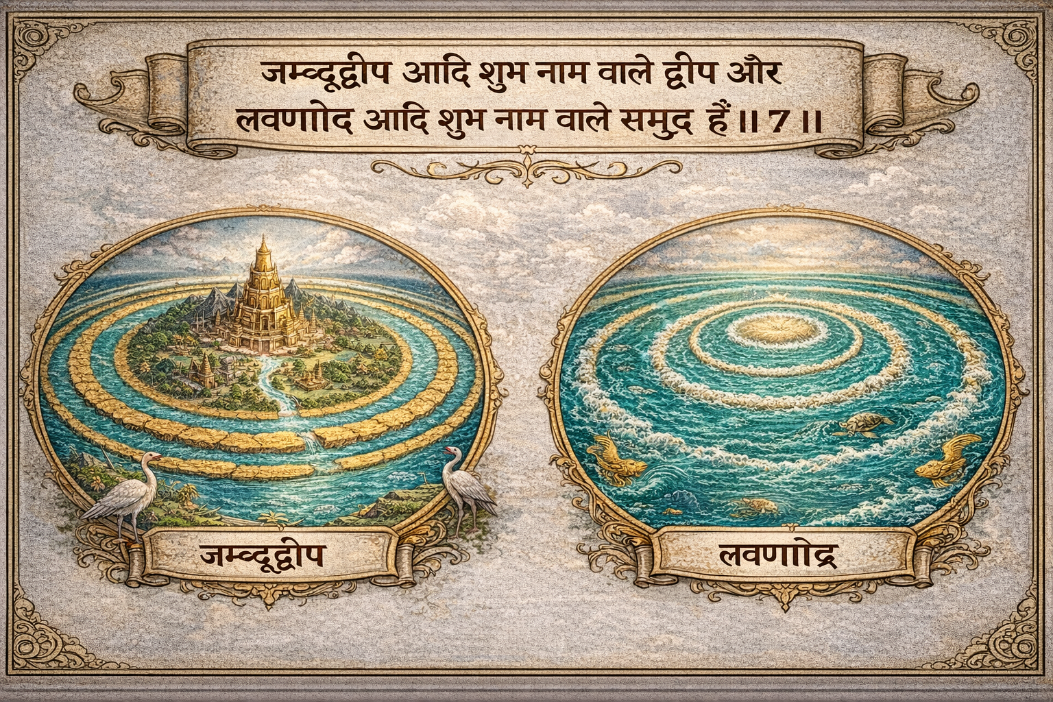 Tatvartha Sutra- Chapter 3-  Sutra 7