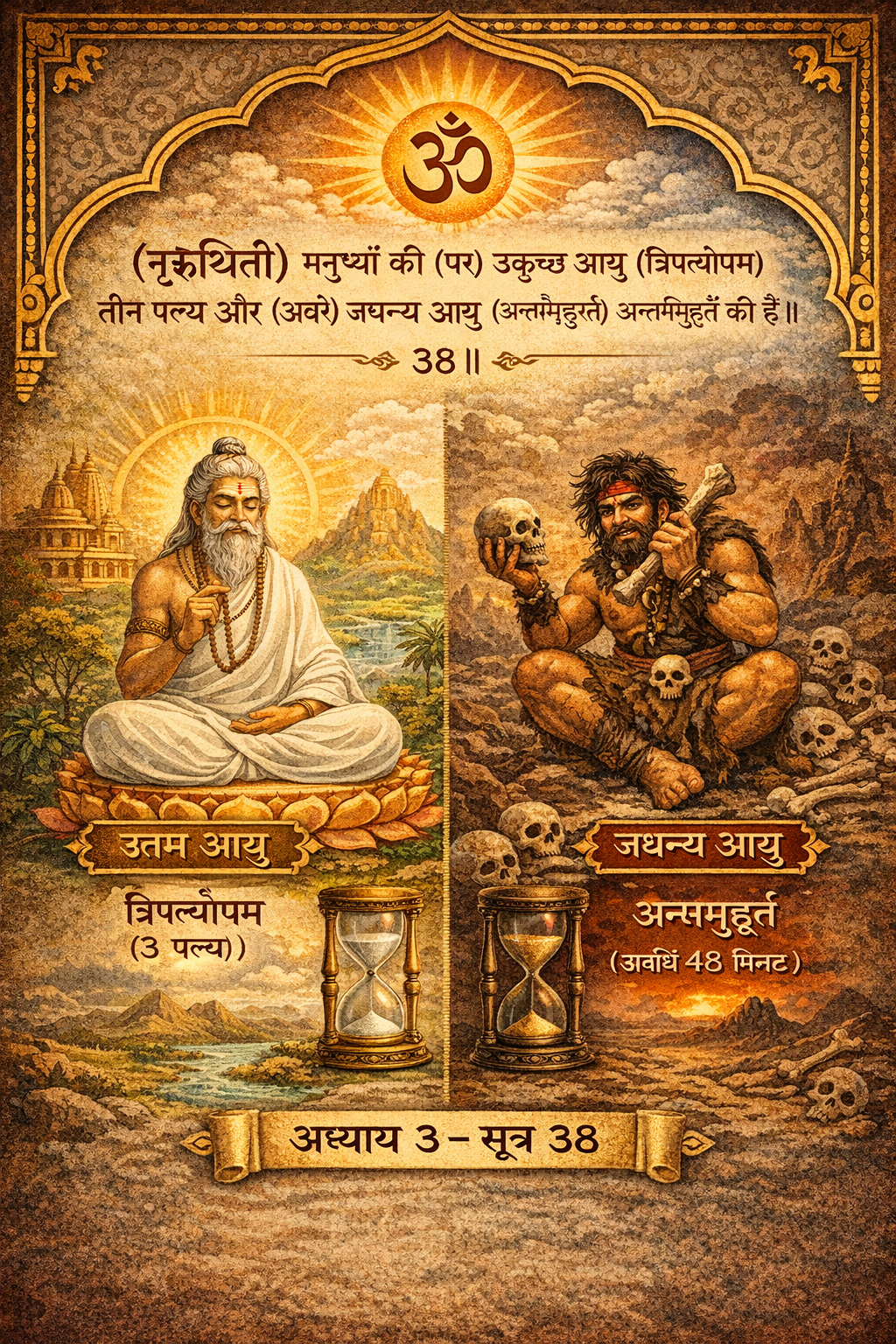 01- Tatvartha Sutra – Chapter 3 – Sutra 38