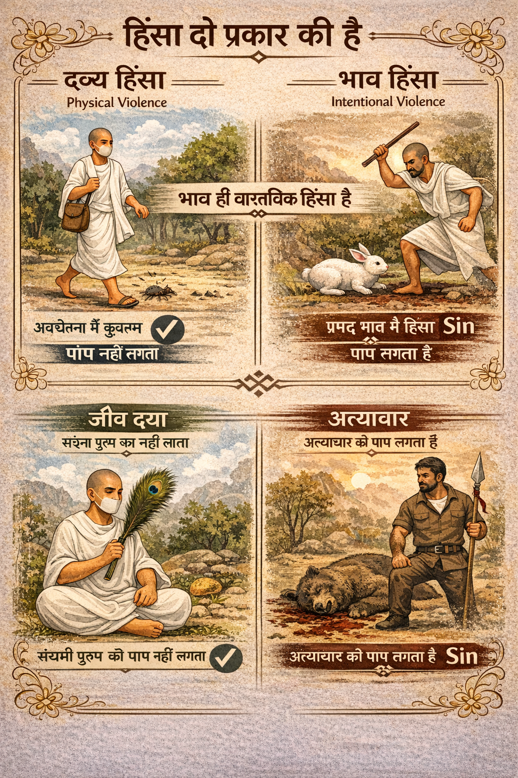 01-Tatvartha Sutra – Chapter 7 – Sutra 13