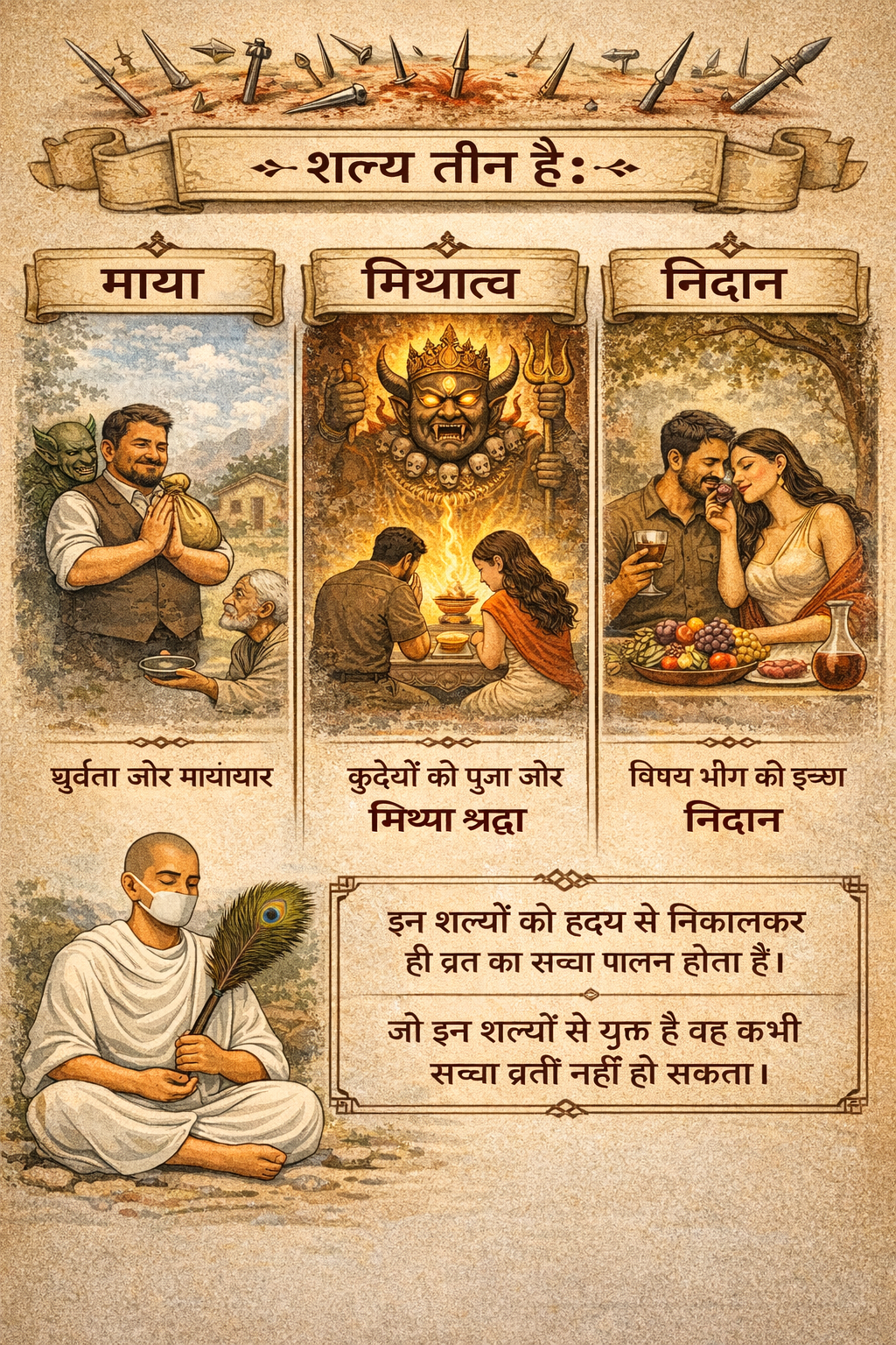 01-Tatvartha Sutra – Chapter 7 – Sutra 18