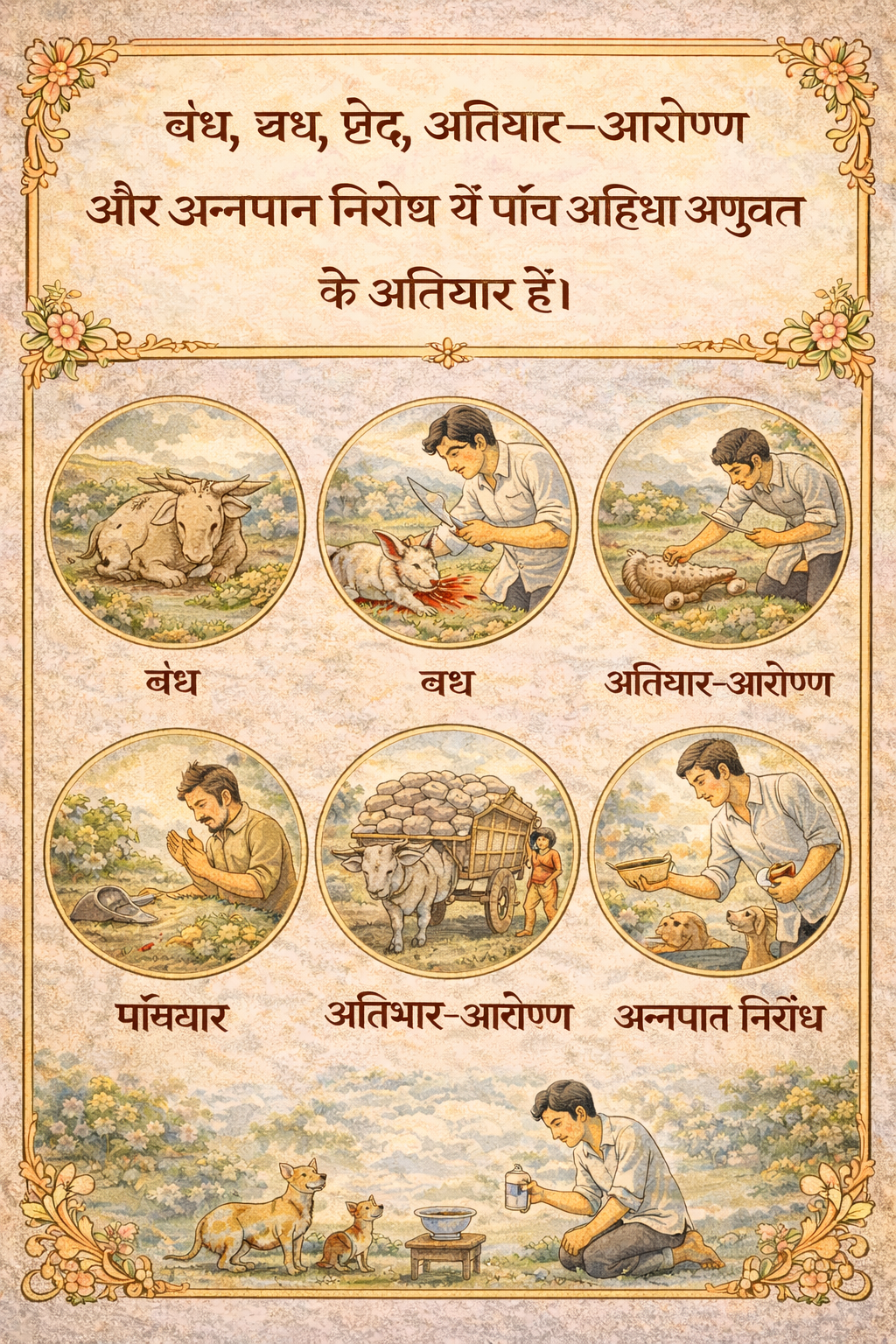 01- Tatvartha Sutra – Chapter 7 – Sutra 25