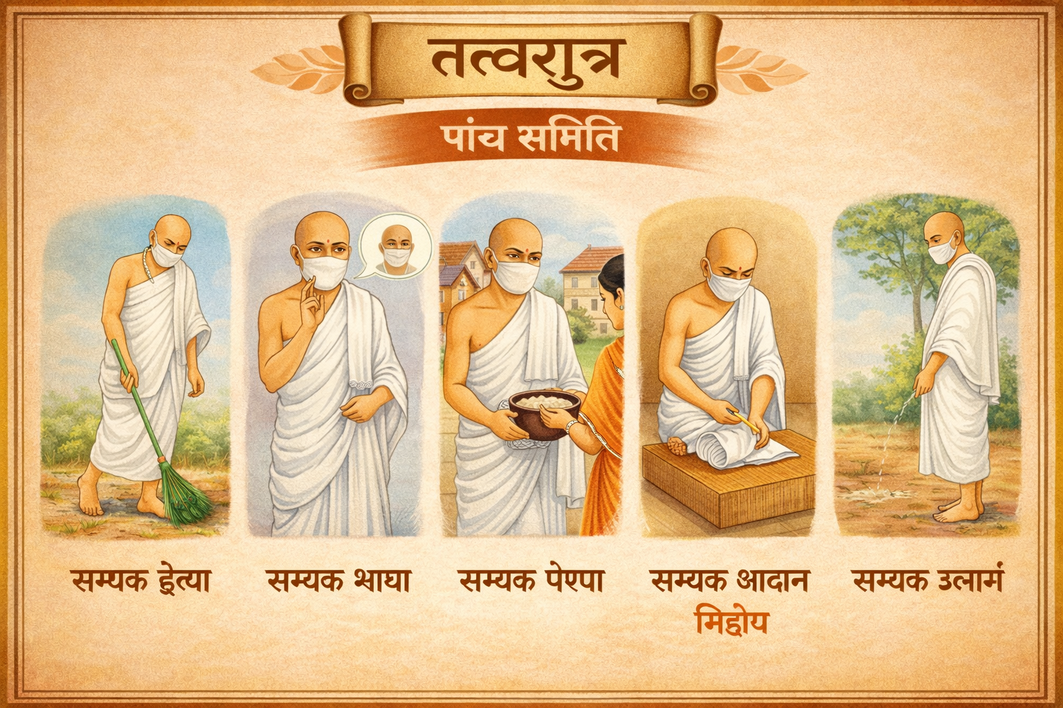 01- Tatvartha Sutra – Chapter 9 – Sutra 5