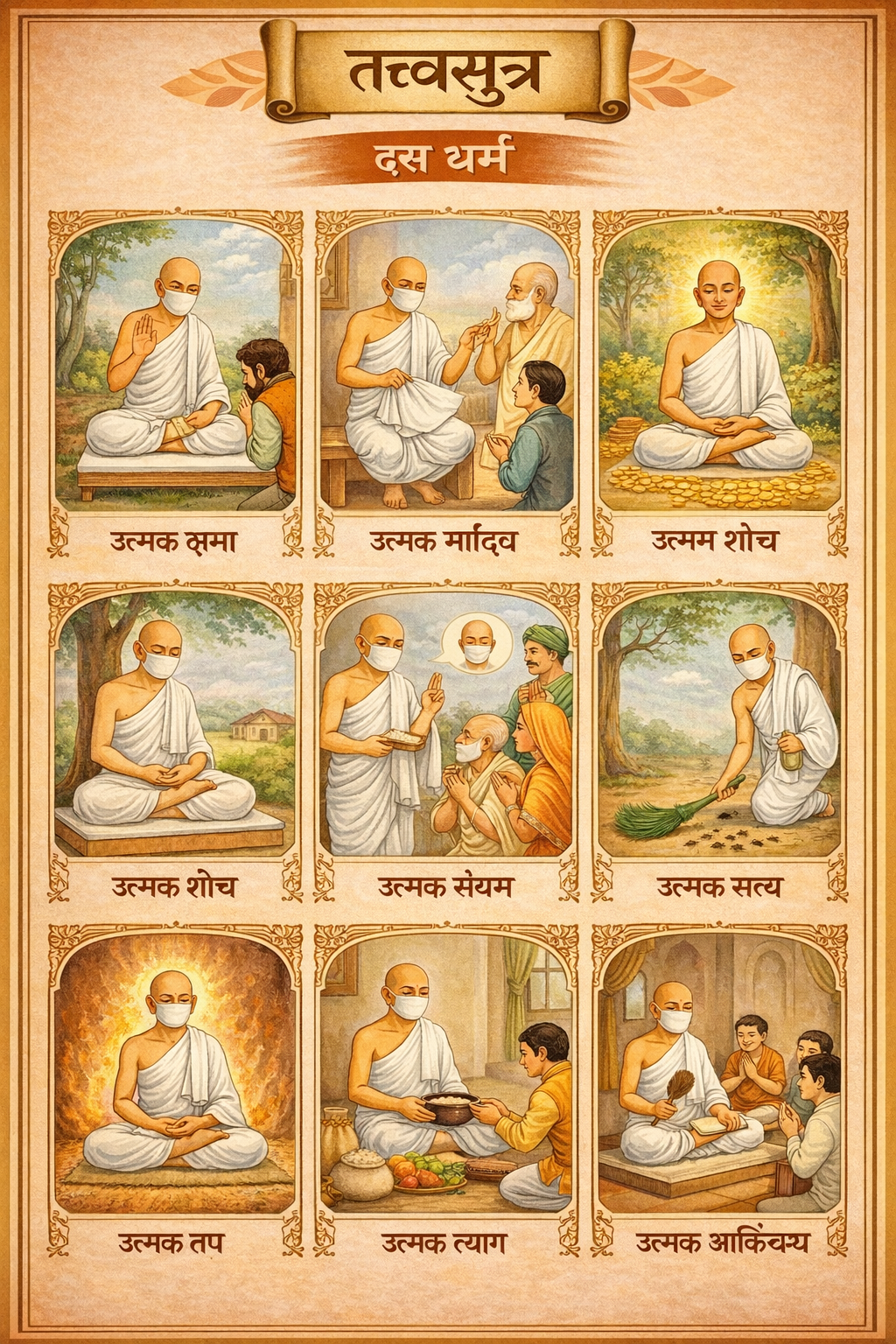 01- Tatvartha Sutra – Chapter 9 – Sutra 6