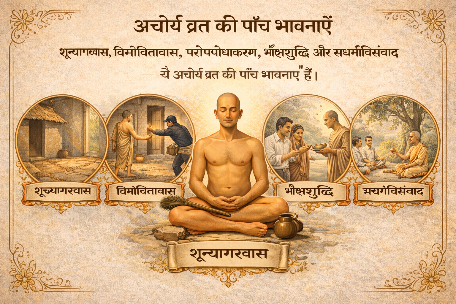 01- Tatvartha Sutra – Chapter 7 – Sutra 6